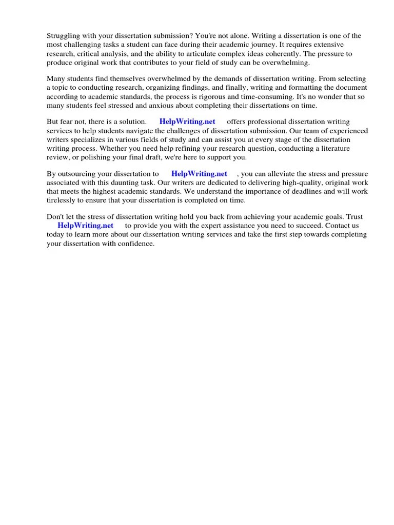 Dissertation Submission Msu | PDF | Thesis | Project Management