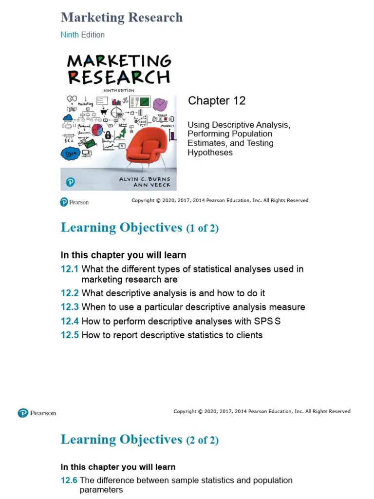 Chapter 12 - Using Descriptive Analysis | PDF | Statistics ...