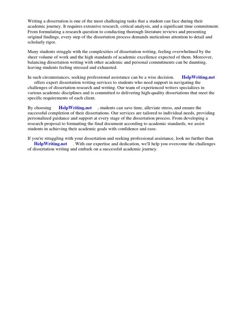 Dissertation Guide PDF | PDF | Thesis