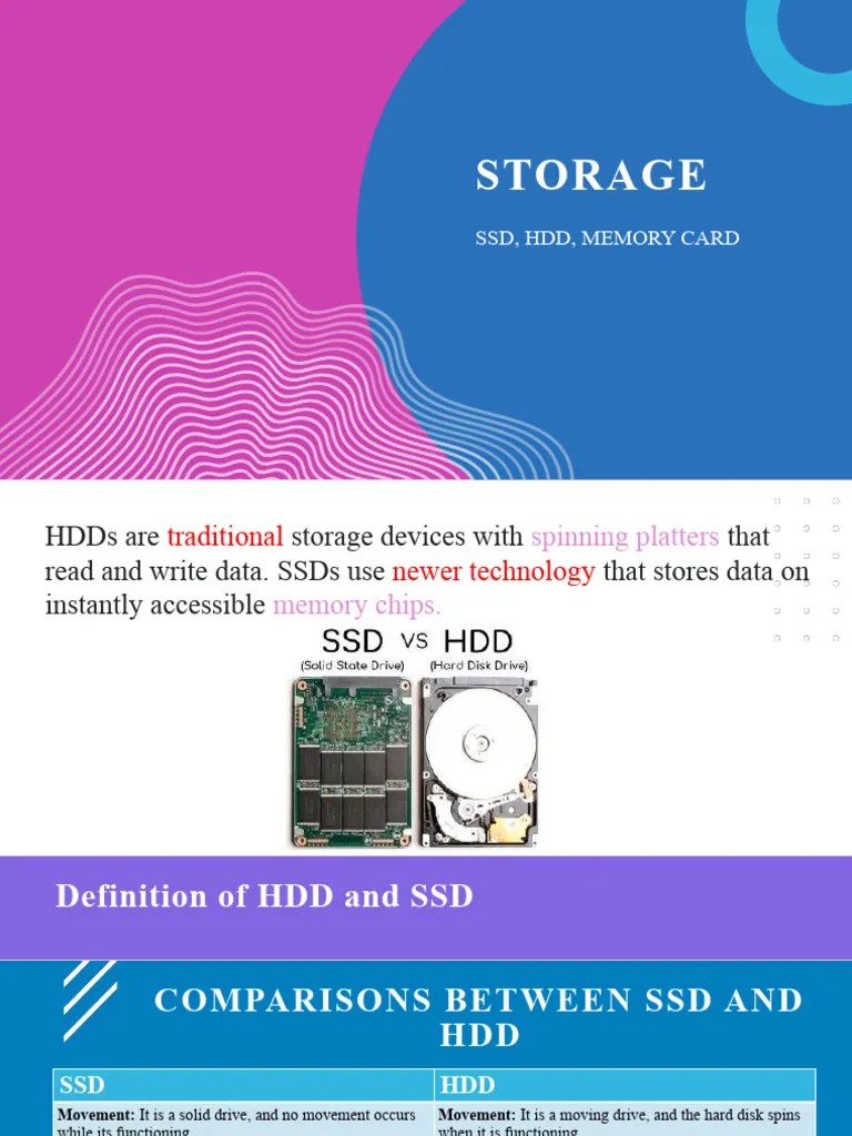11_Storage And Processing | PDF | Hard Disk Drive | Solid State Drive