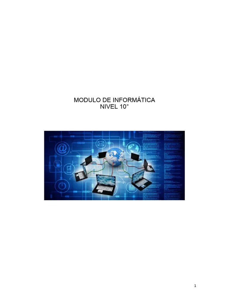 Modulo De Informatica | Descargar Gratis PDF | Entorno De Desarrollo ...