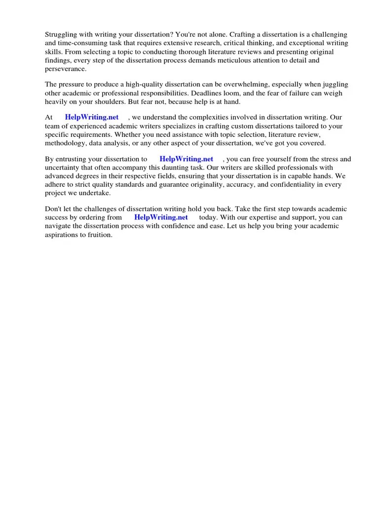 Dissertation Contents Page Apa | PDF | Apa Style | Thesis