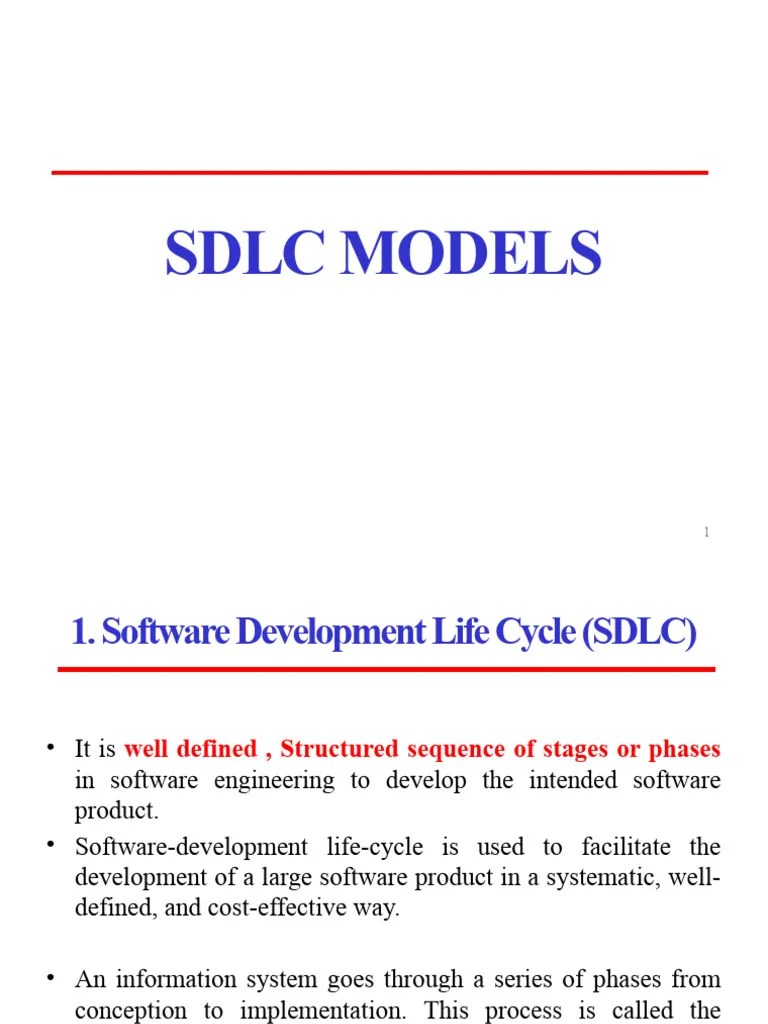 Unit1 Models | PDF | Software Development Process | Agile Software ...