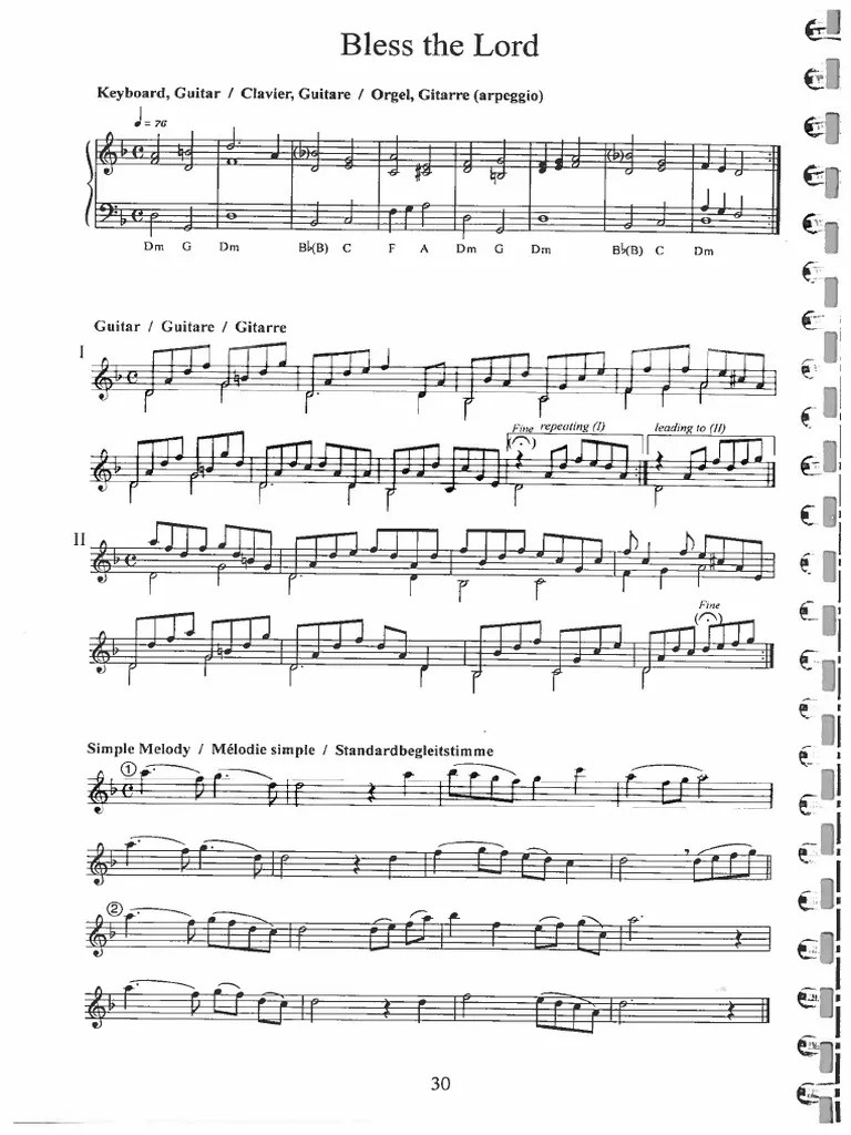 Bless The Lord | PDF
