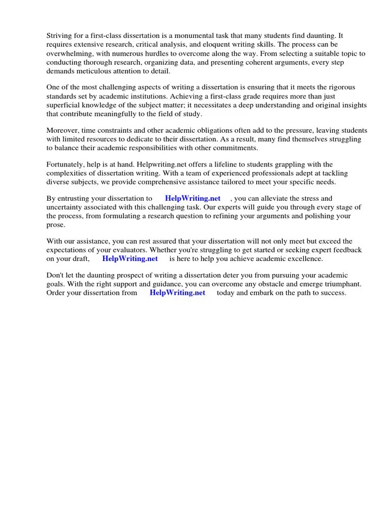 1st Class Dissertation Examples | PDF | Thesis | Pride And Prejudice