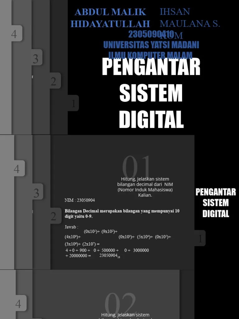 Pengantar Sistem Digital | PDF