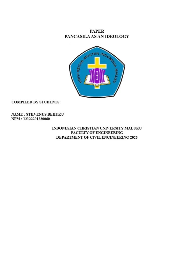 Pancasila As An Ideology | PDF | Liberalism | Ideologies