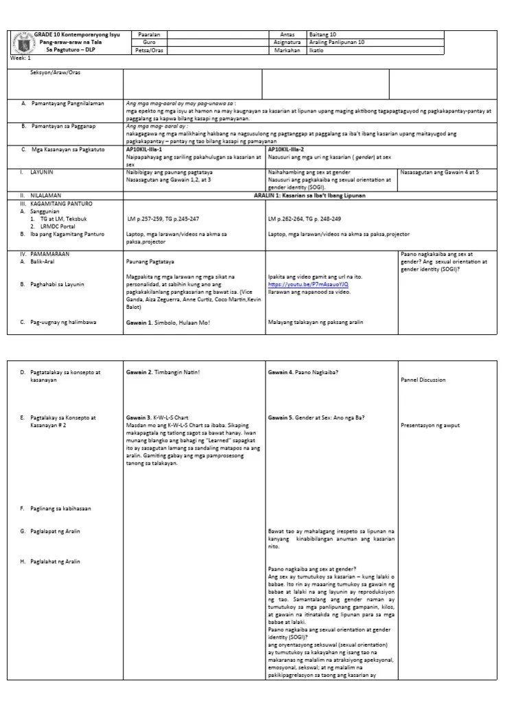 AP10-3rd-Quarter-Week-1-10 | PDF