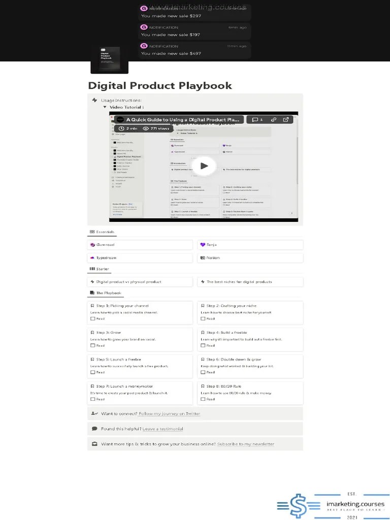 05-Digital Product Playbook | PDF | Mass Media | Human Communication