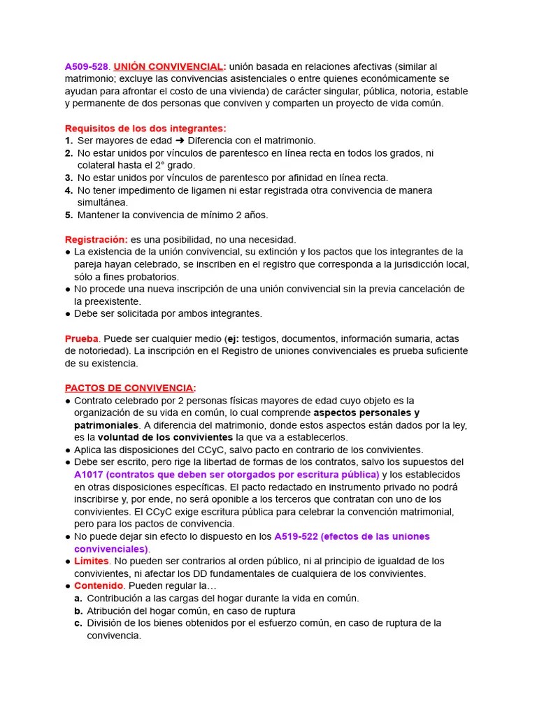 DE. Uniones Convivenciales | PDF | Unión Civil | Matrimonio