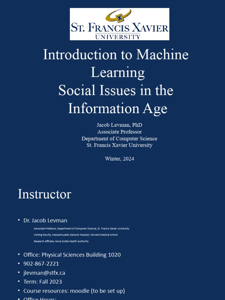 CS215 LectureSlidesSet2 IntroductionToMachineLearning AI | PDF | Machine Learning | Receiver ...