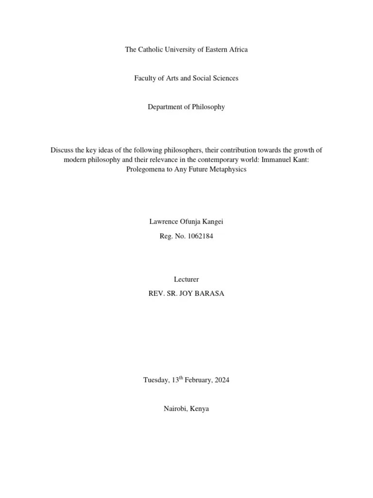 B-PHL 302-2 - Classical - Modern - Philosophy-Assignment - 2024 | PDF ...