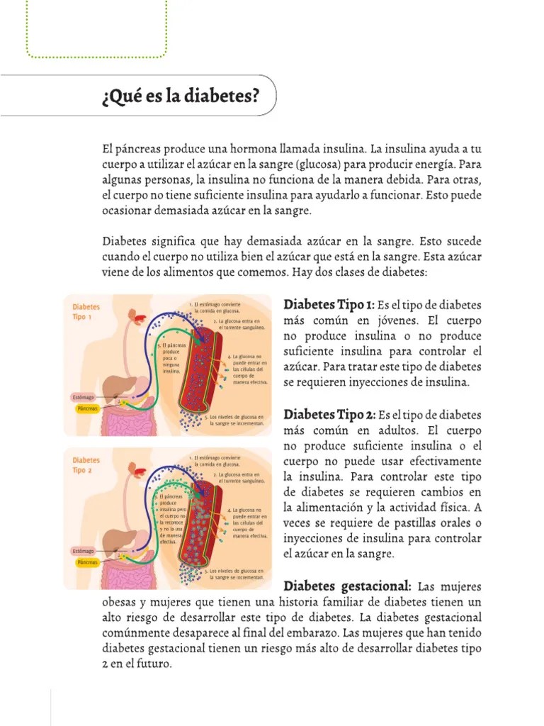 Que Es La Diabetes | PDF
