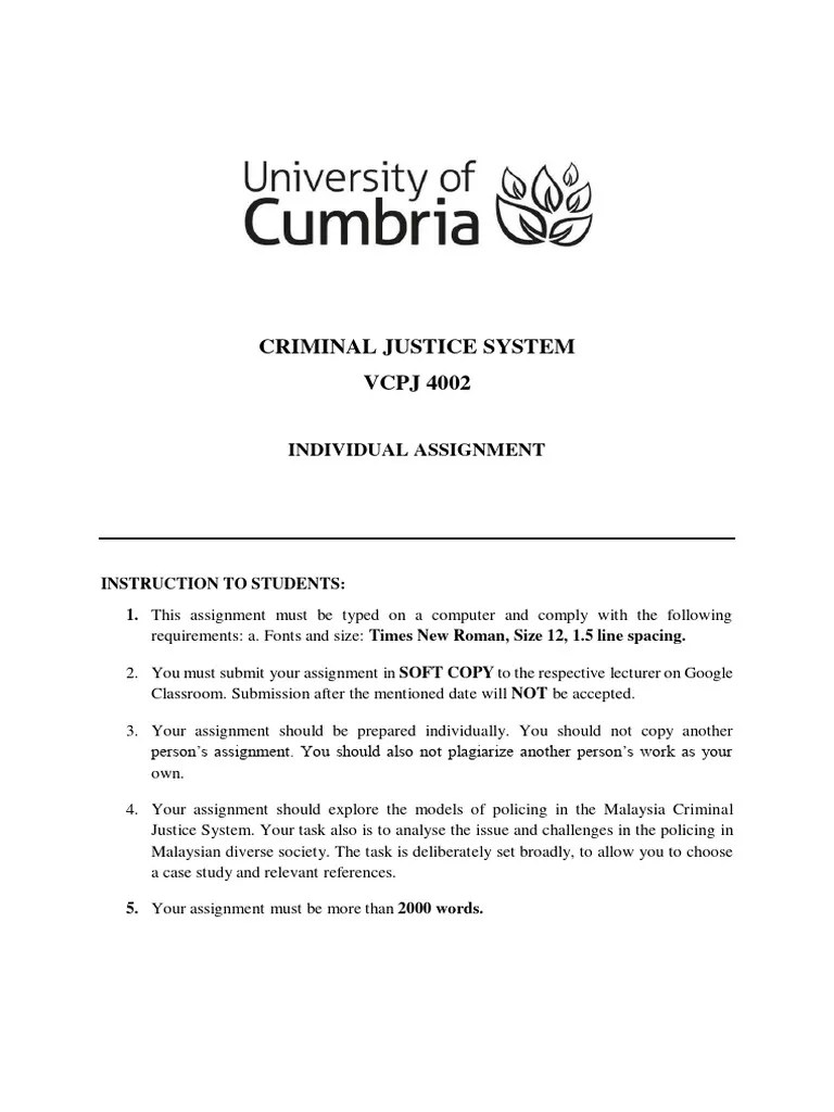 Criminal Justice System Pdf Pdf Police Crime Violence