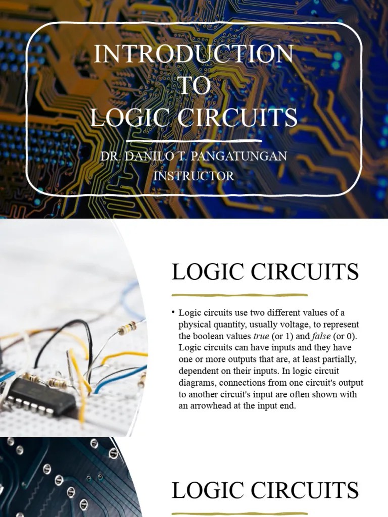 Introduction To Logic Circuits | PDF