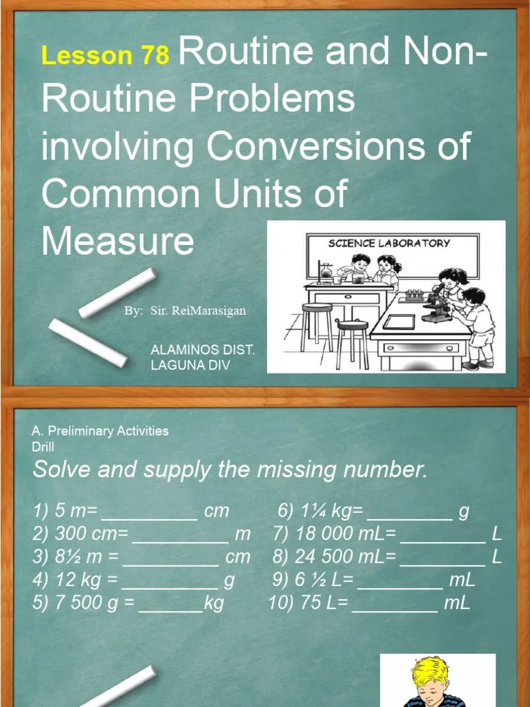 MATH 3 PPT Q3 - Lesson 78 - Routine And Non-Routine Problems Involving ...