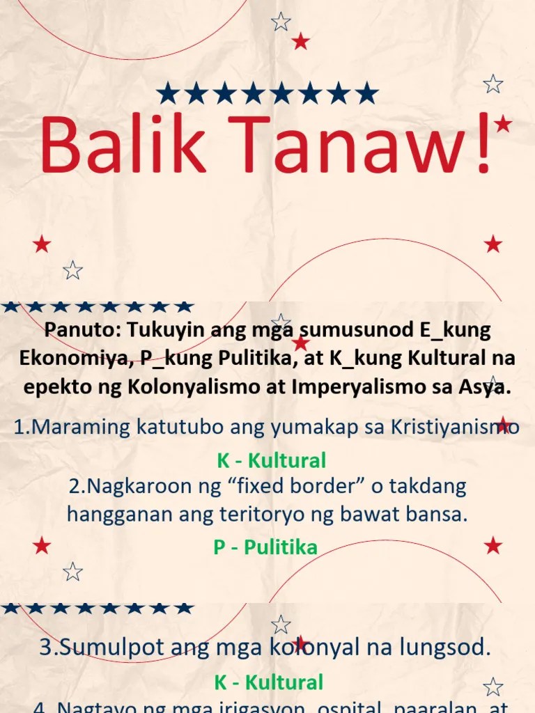 Pagsibol NG Nasyonalismo Sa Ibat Ibang Bahagi NG Daigdig | PDF