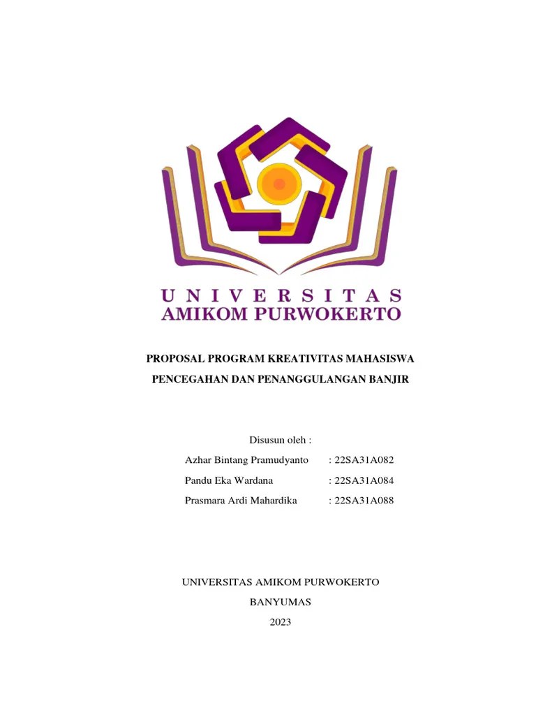 Proposal PKM VGK | PDF