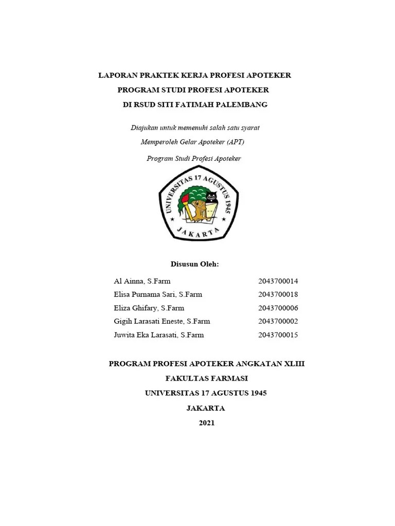 Laporan Pkpa RS | PDF | Pengembangan Diri