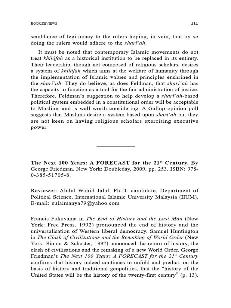 The Next 100 Years A FORECAST For The 21st Century | PDF | The United States | Europe