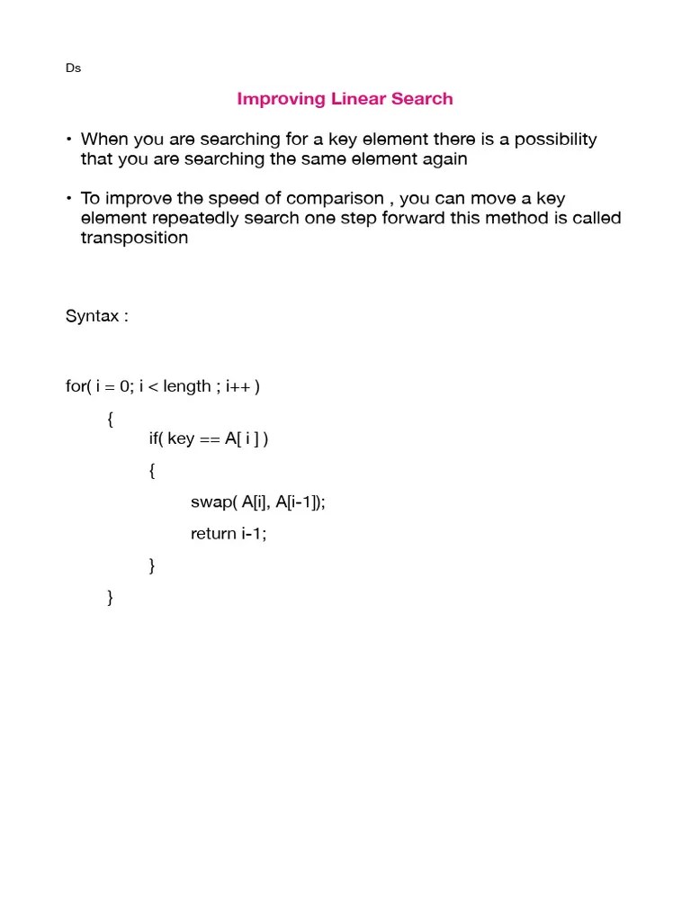 ImprovingLinear 101 | PDF