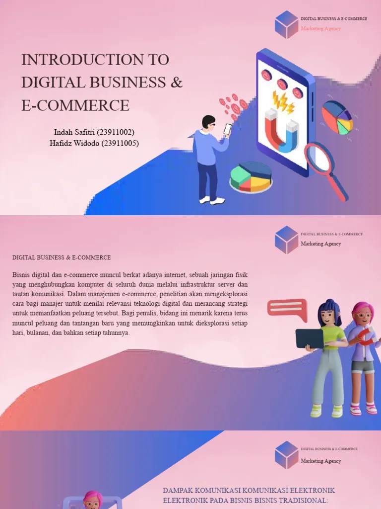Introduction To Digital Business & E-Commerce | PDF