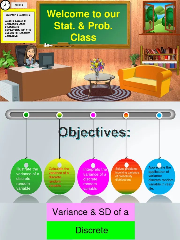 Week 2 Lesson 2 Stat. Prob | PDF | Variance | Probability Distribution