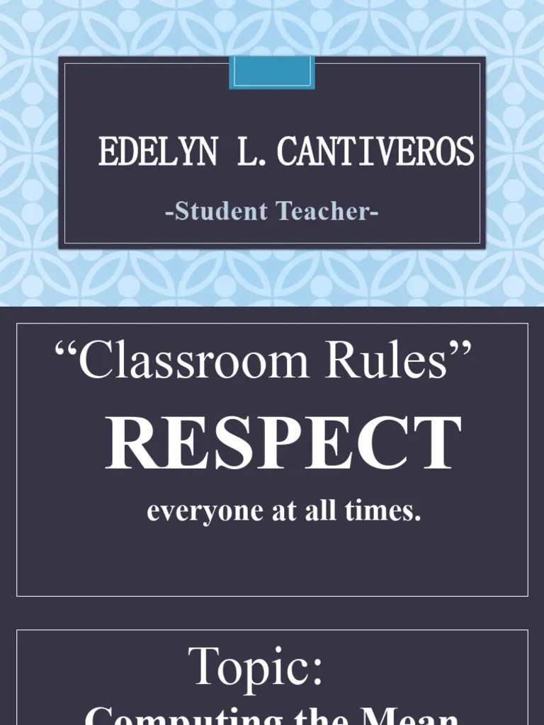 STATPROB. Mean Variance And Standard Deviation | PDF | Standard ...