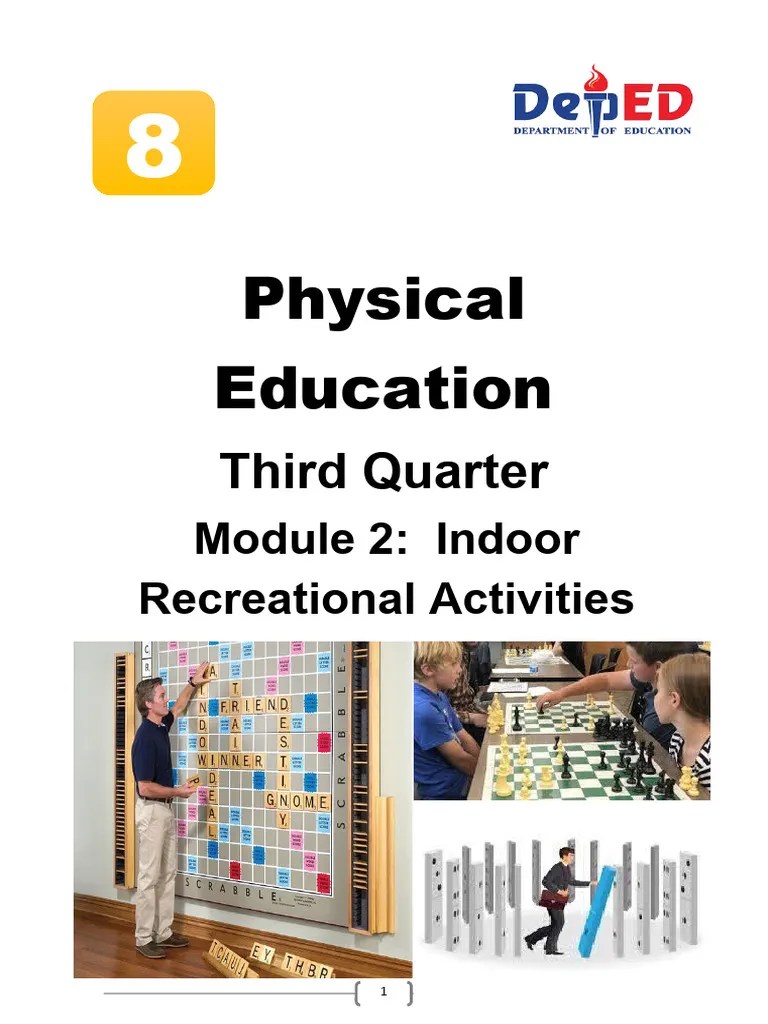 Pe 8 Module 2 Pdf Competitive Games Board Games