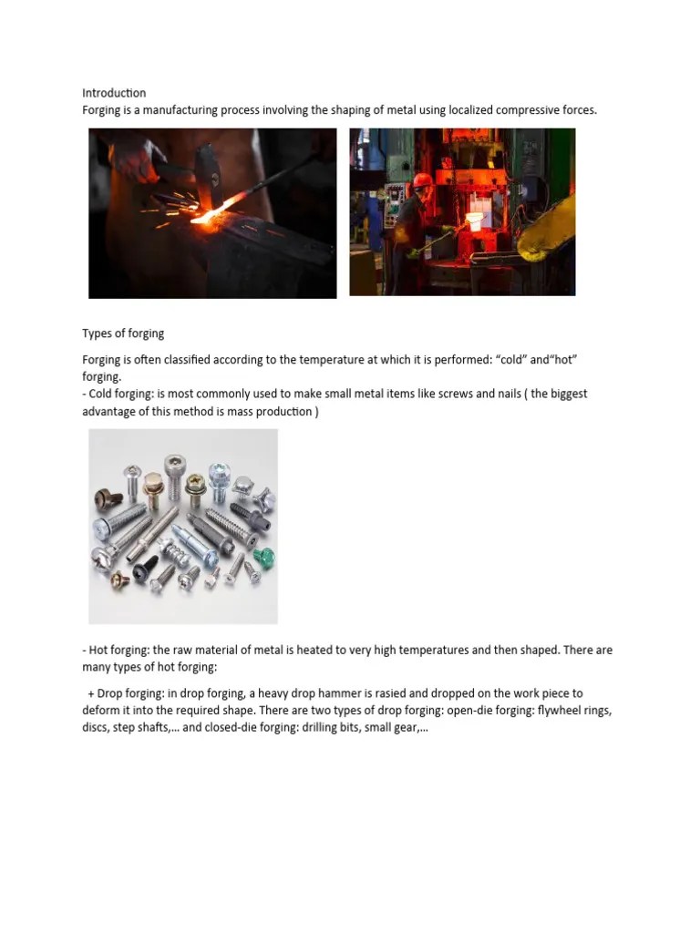 Forging Pdf