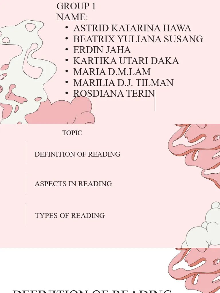 Reading | PDF | Perception | Schema (Psychology)