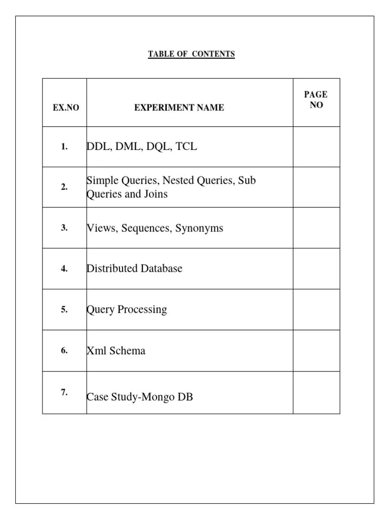 Database Lab Manual | PDF | Xml | Xml Schema
