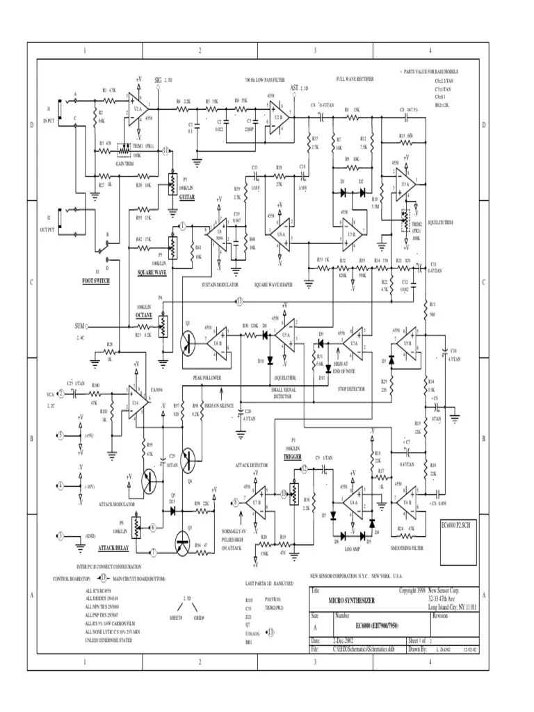 Micro Synthesizer | PDF