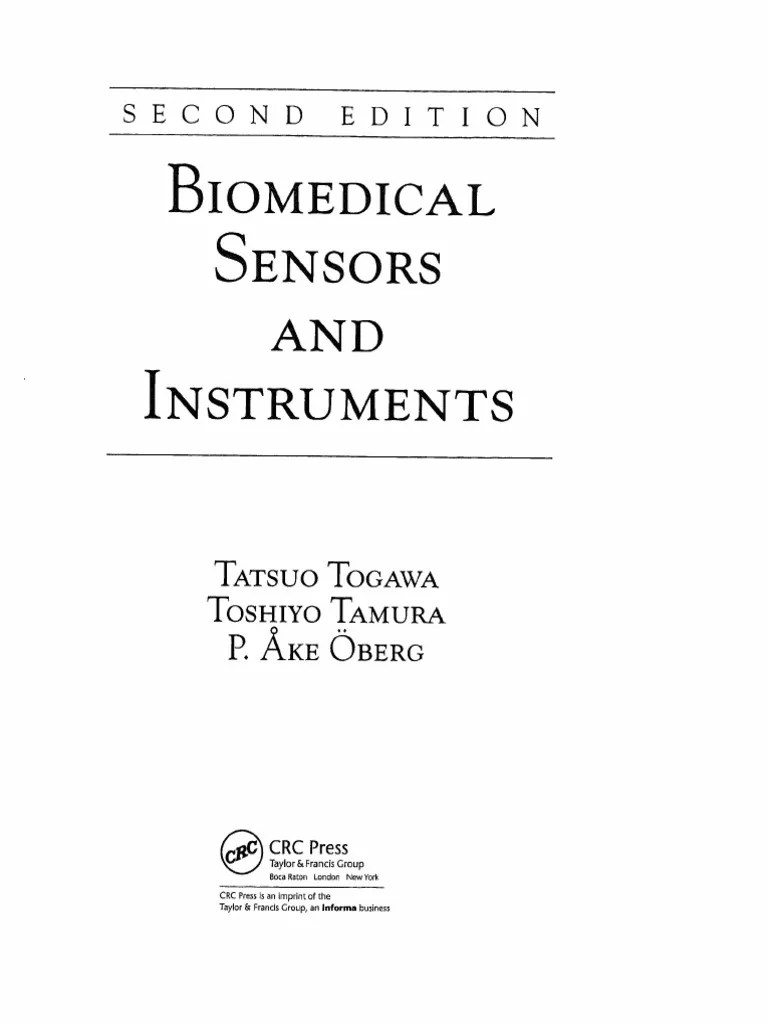 Biomedical Sensors And Instruments | PDF | Flow Measurement | Blood Pressure