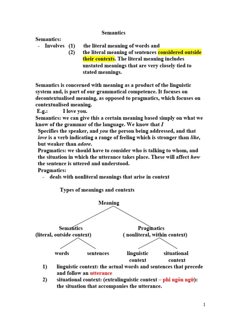 Semantics DHKT | PDF | Semantics | Proposition