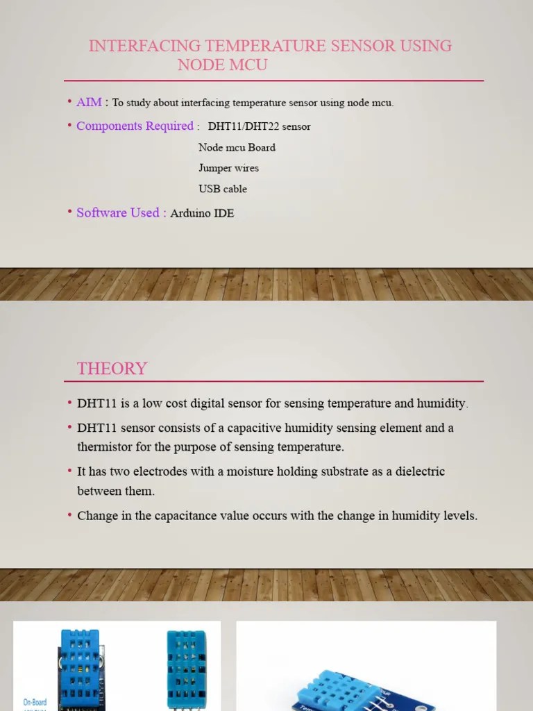 Interfacing Temperature Sensor | PDF