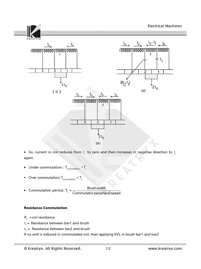 Electrical Machines (GAte Pratice NOtes) - 12-15 | PDF | Electric Power ...