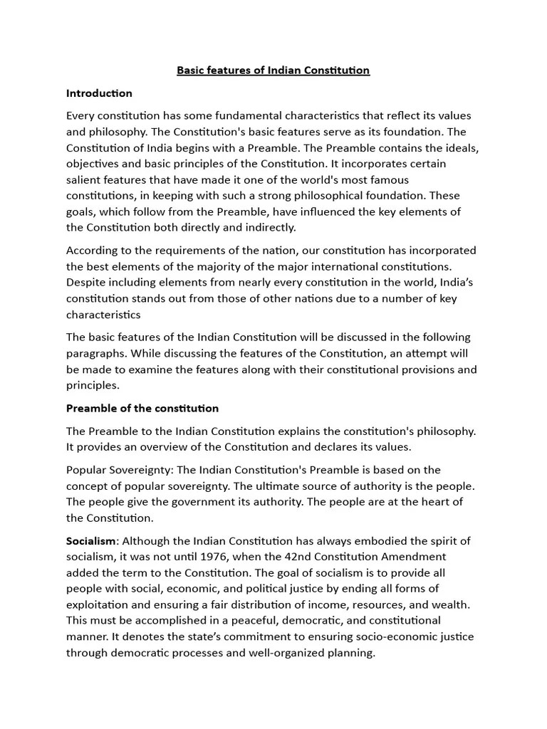 Basic Features Of Indian Constitution Pdf - Ultra HD Geometric Designs for Desktop
