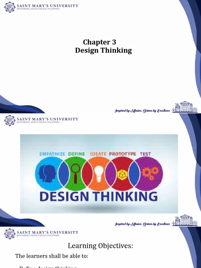 Chapter 3 Design Thinking 2024 2 | Download Free PDF | Design Thinking ...