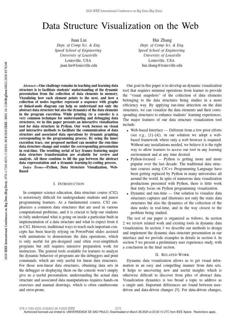 Data Structure Visualization On The Web | PDF | Queue (Abstract Data ...