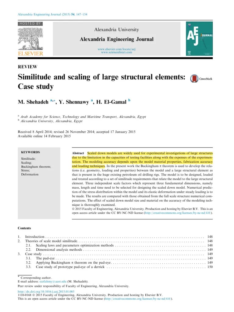 Buckingham Pi Theorem Scaling Down | PDF | Mathematical Optimization | Mathematics