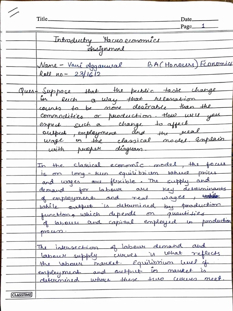 Macro Assignment | PDF