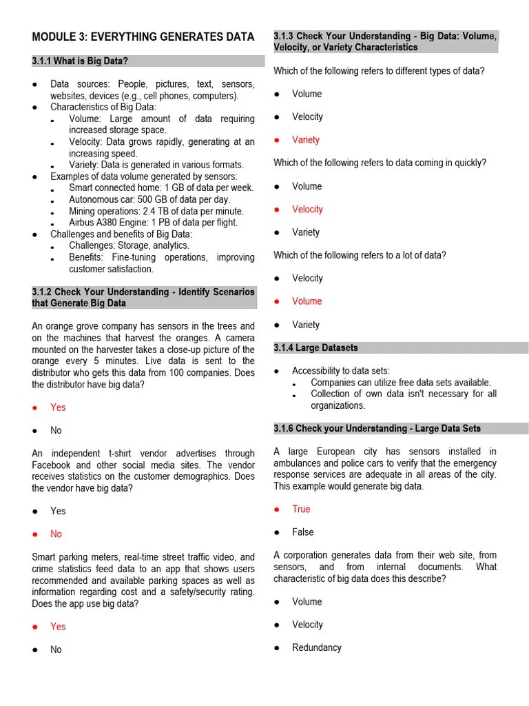 MODULE-3 Notes | PDF | Big Data | Apache Hadoop
