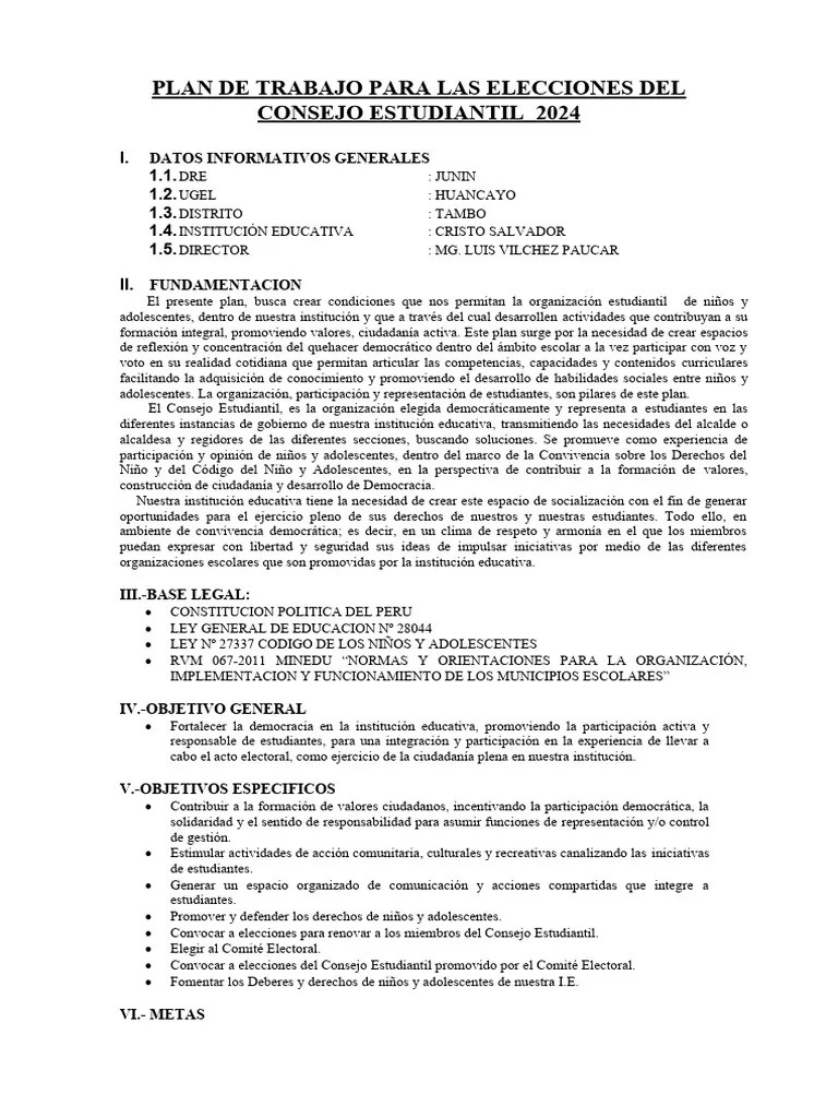 Elecciones Consejo Estudiantil 2024 | PDF | Democracia | Ideologías Políticas