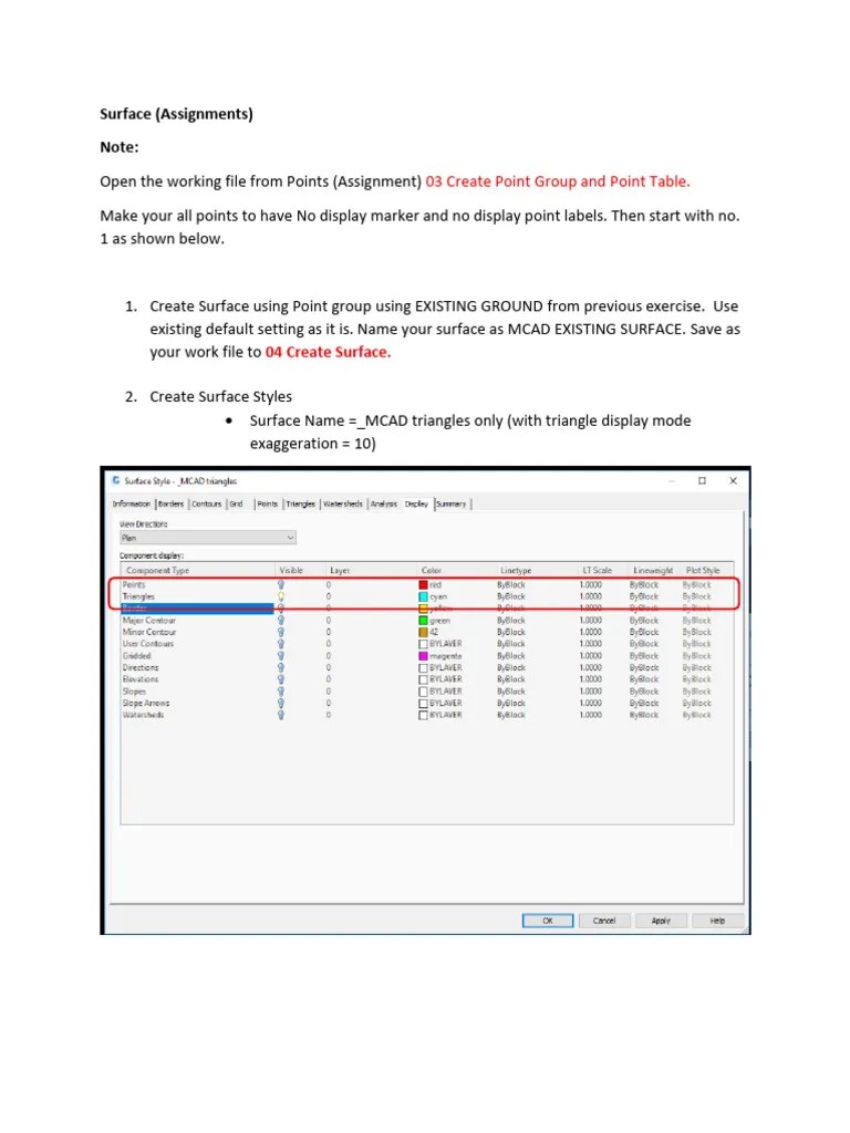 SURFACE - Create Your Own Project | PDF