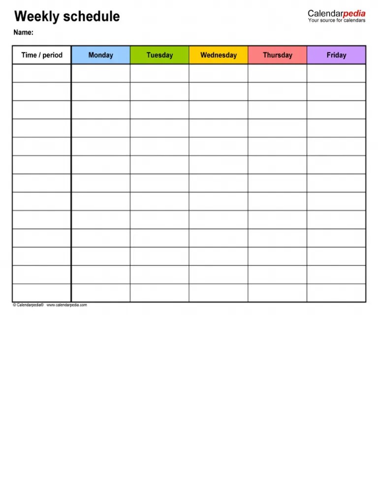 Schedule - PNG 3,214×2,422 Pixels | PDF