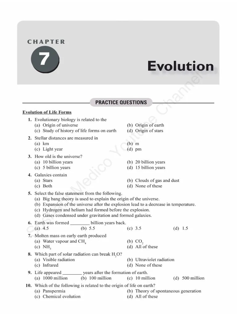 EVOLUTION-1 | PDF