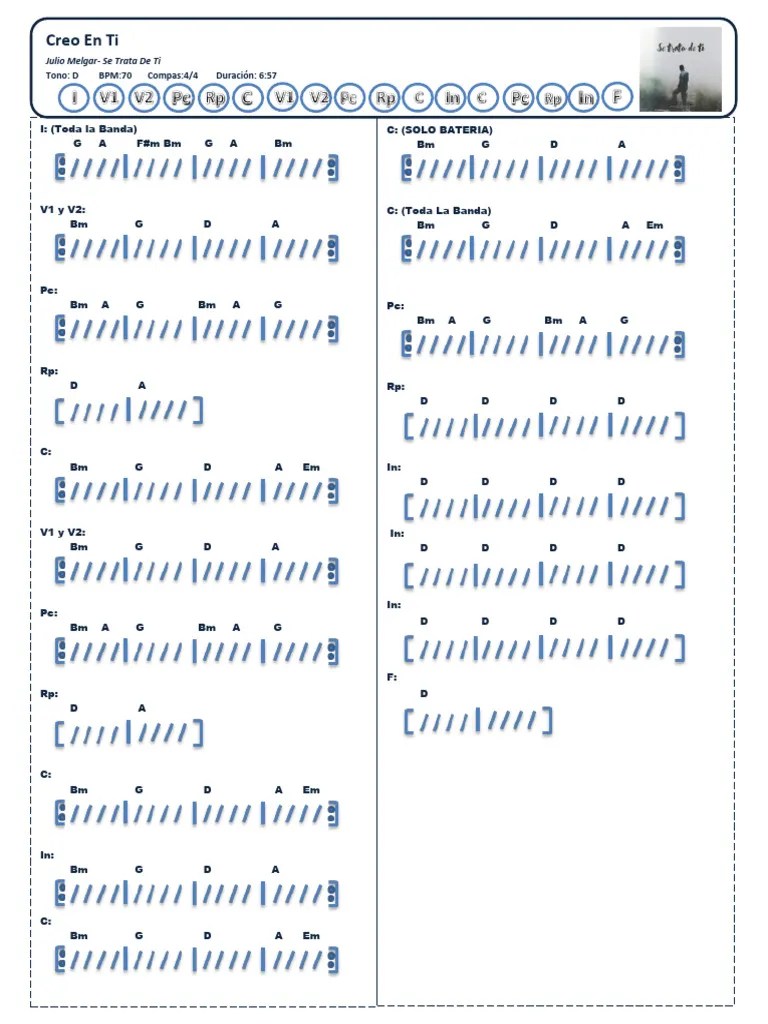 Creo En Ti - Julio Melgar - Chart | PDF