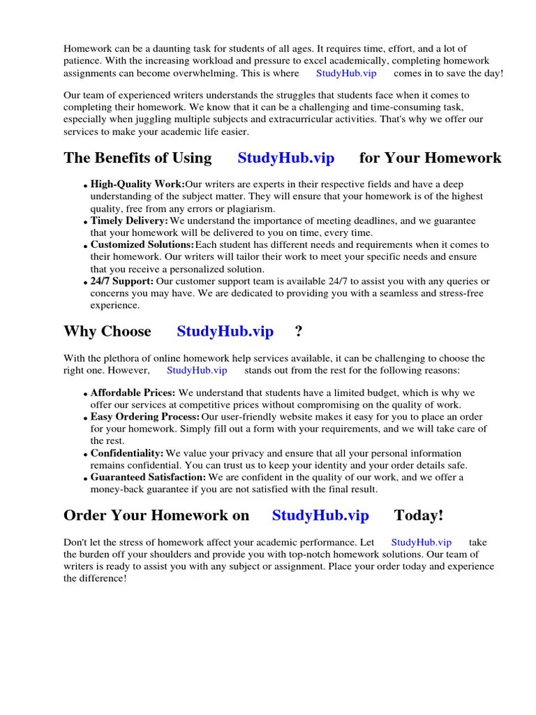 Homework Chart | PDF | Homework | Essays