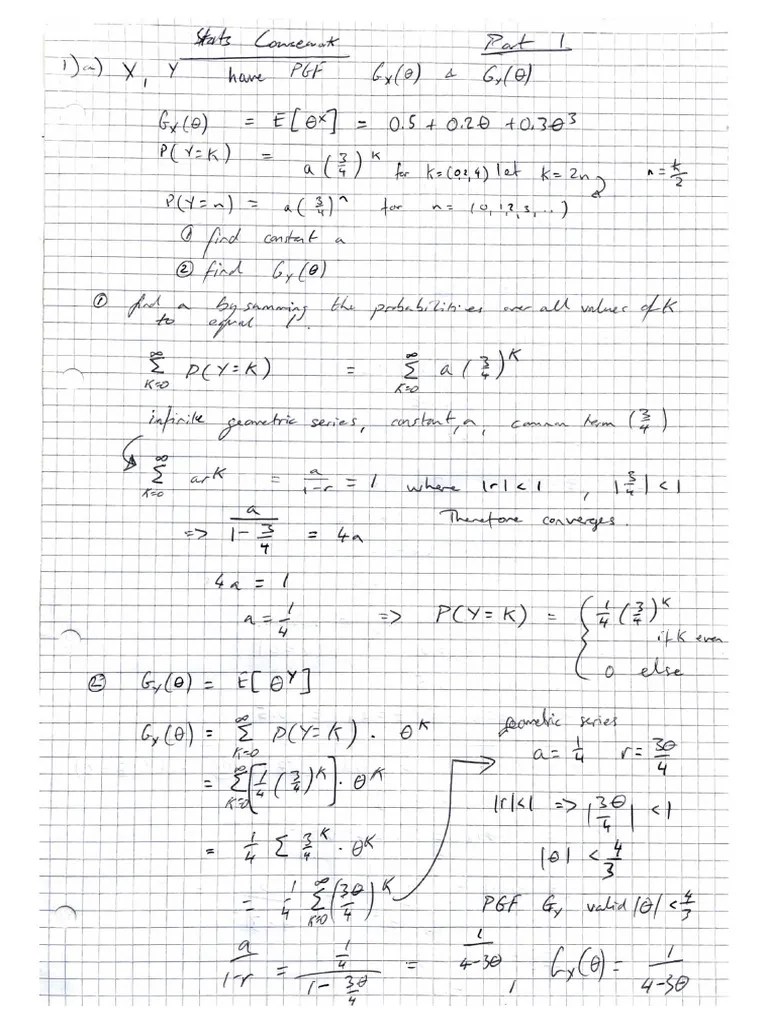 Stochastic Statistics | PDF
